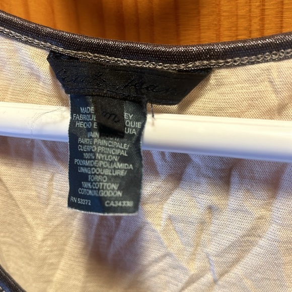 Capped Sleeve, Flowy Dress Top - Picture 7 of 7